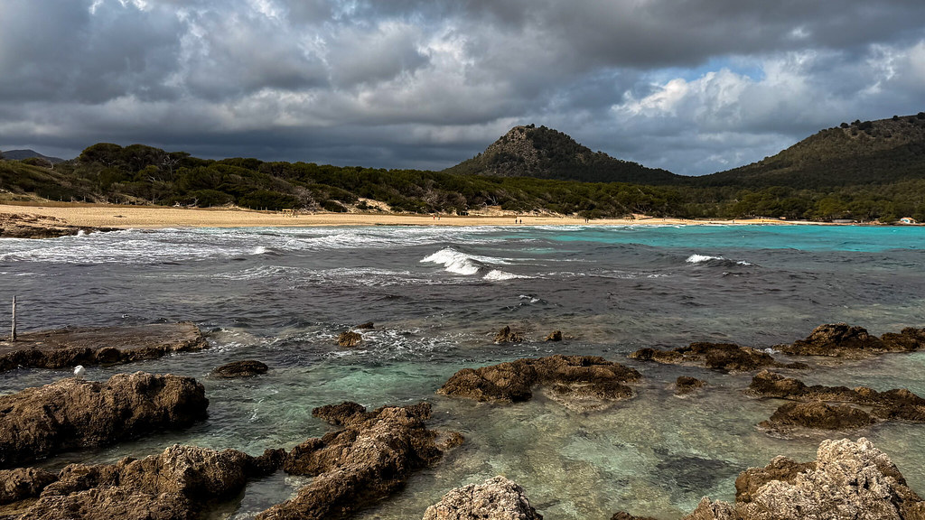 Cala Agulla, Mallorca, Spain.
