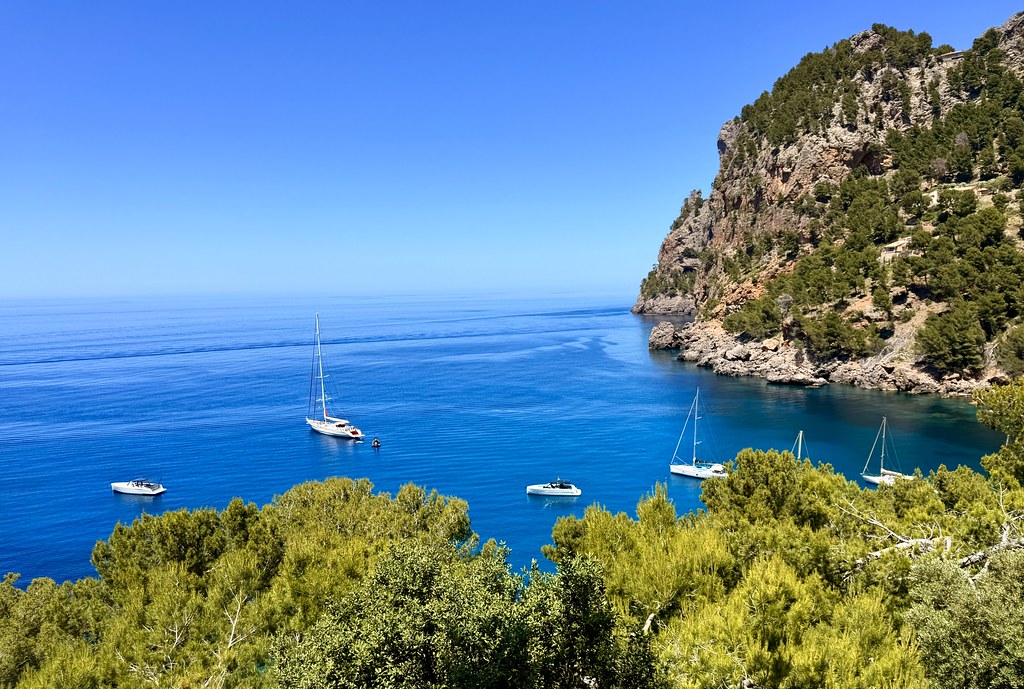 Cala Tuent, Serra de Tramuntana, Mallorca. Spain.