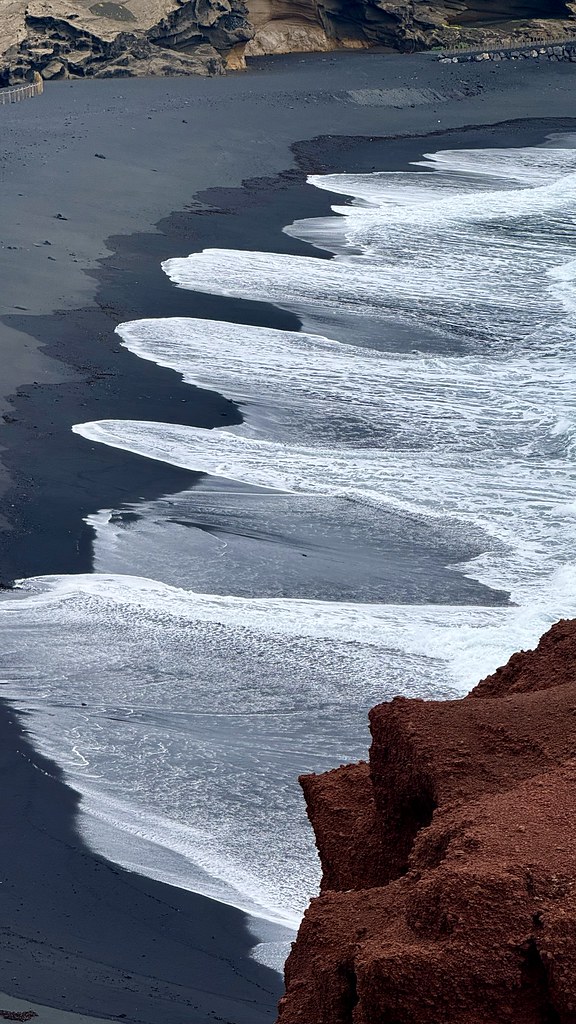 El golfo, Lanzarote. Canary island,Spain.
