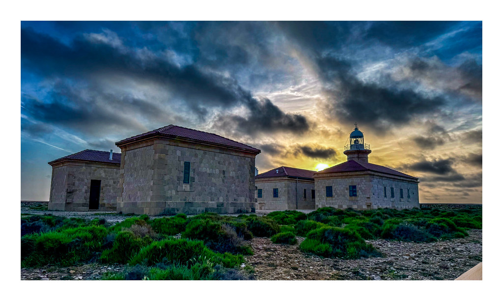 Far de Punta Nati. Menorca.Spain.