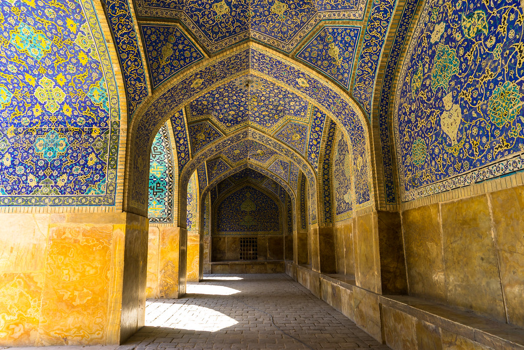 Isfahan, mesquita.