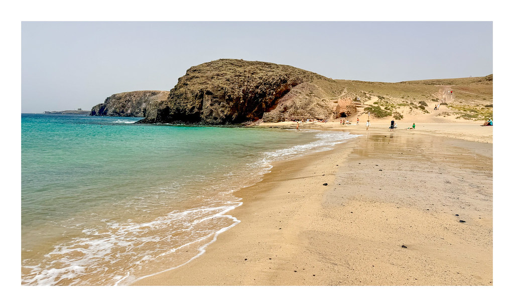 Mujeres beach/playa.Lanzarote. Spain.