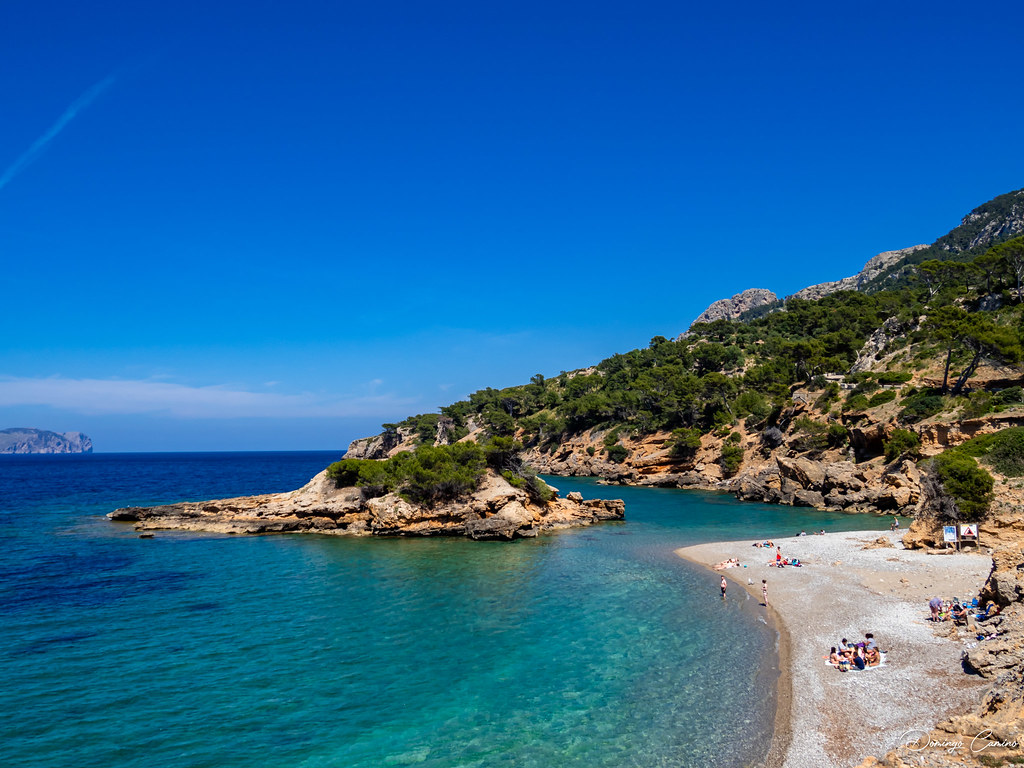 Platja de s'Illot, Alcúdia, Mallorca. Spain.