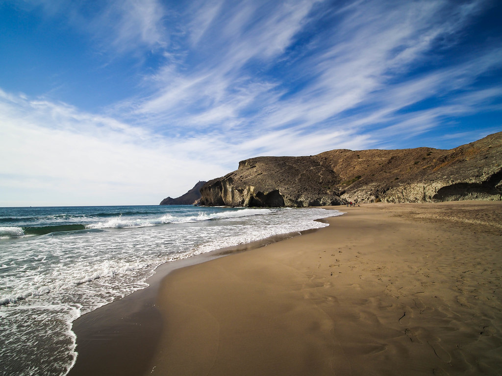 Playa de Monsul , Cabo de Gata, Almería, (Spain).
