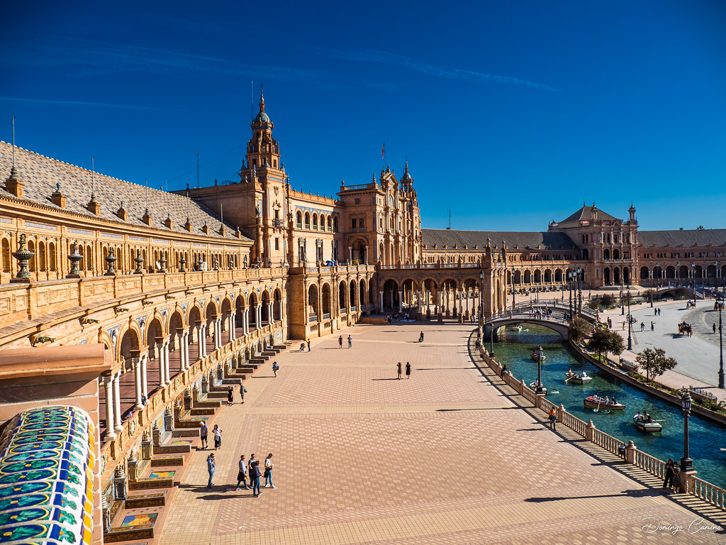 Plaza de España, Sevilla, Andalucía.