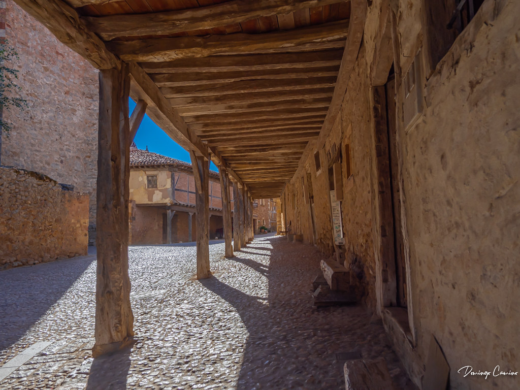 Porche de Calatañazor, Soria, Spain