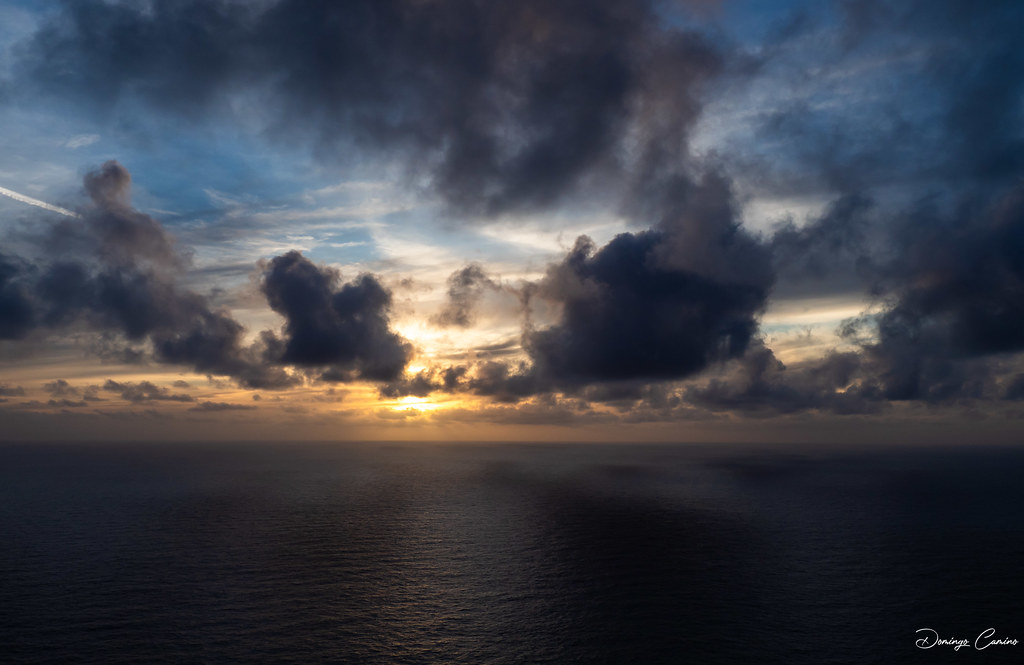 Posta de sol, Islas Azores, Portugal