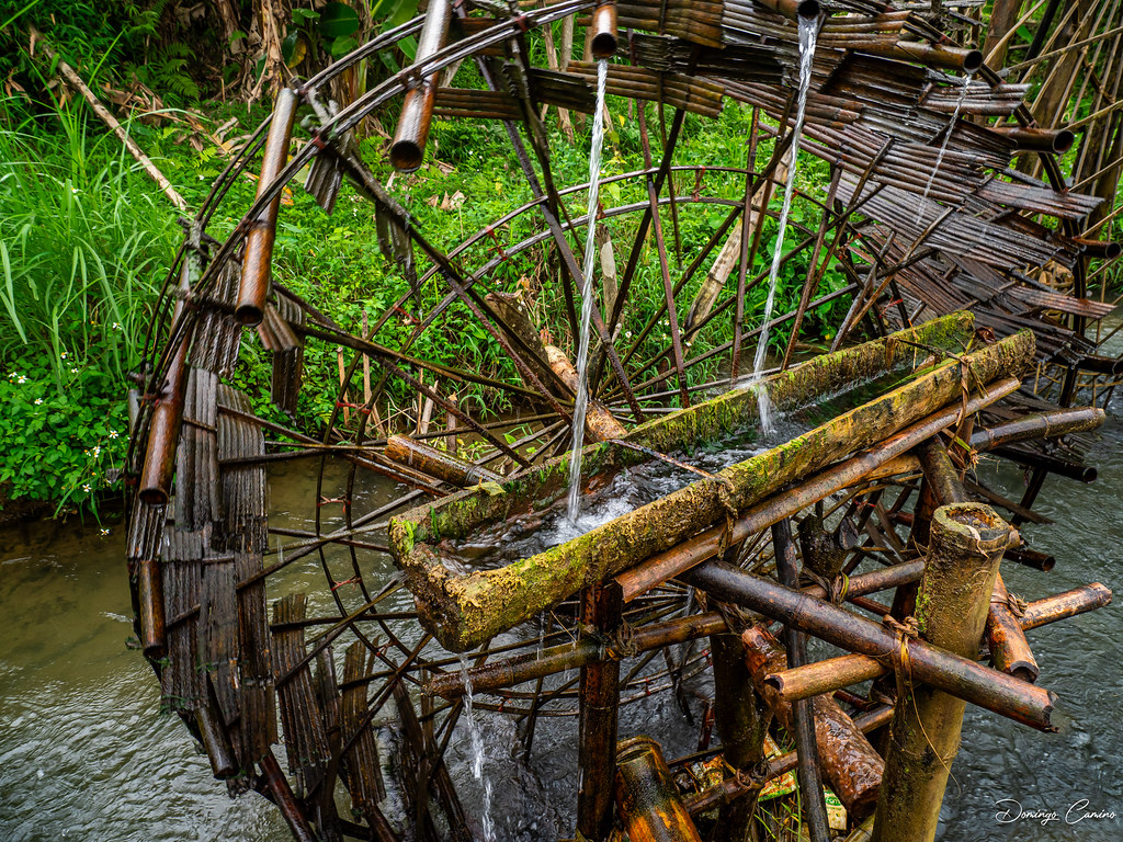 Ruedas hidraúlicas water mill. Pu luong.Vietnam