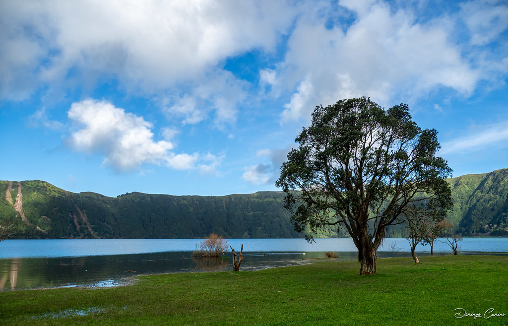 Sete Cidades. Lago Azul. San Miguel. Islas Açores. Portugal.
