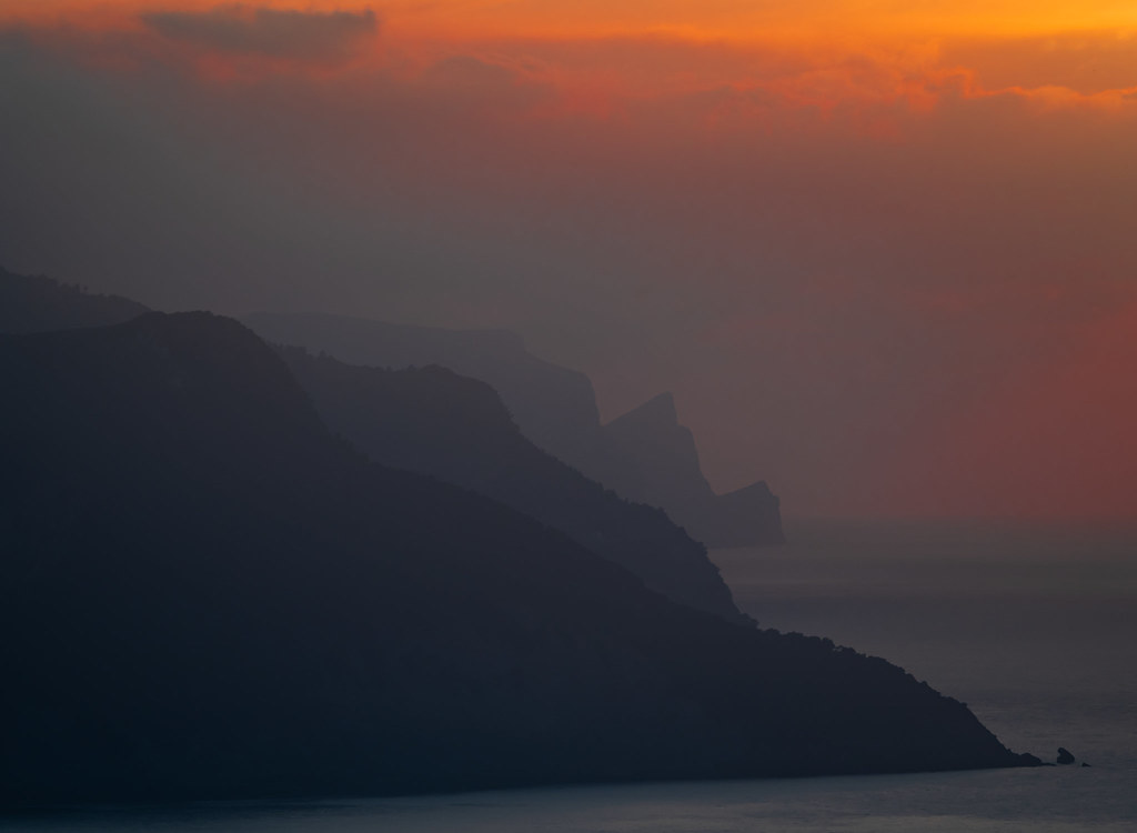 Sunset/Posta de sol/ Mallorca. Spain.