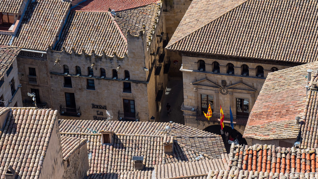 Tejados/Teulades/Roof . Valderrobres, Teruel, Spain